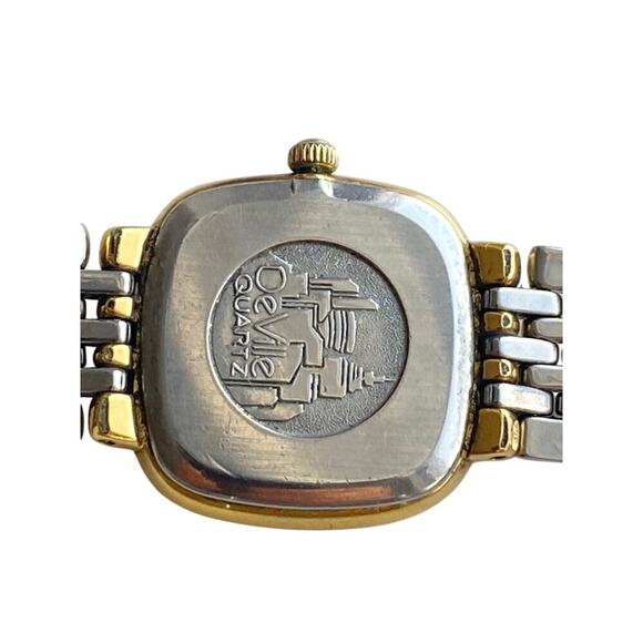 Omega Two-Tone Women's Square Face Watch - Picture 7 of 16